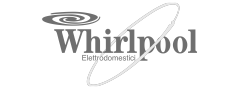 Whirpool logo escala de grises